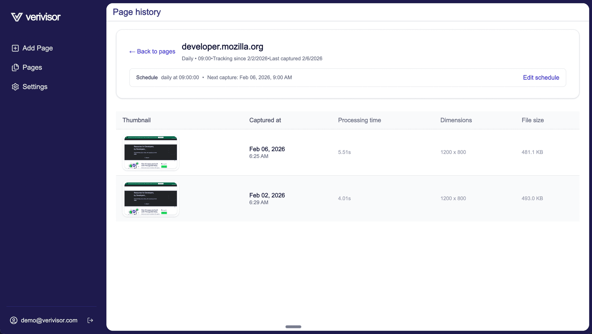 Capture automatically
